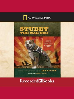 cover image of Stubby the War Dog